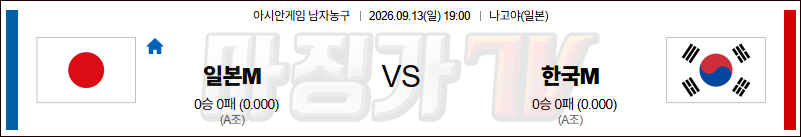 2026-09-13 아시안게임 남자농구 일본 대한민국 국내외경기분석 무료중계 스포츠분석 관련 이미지